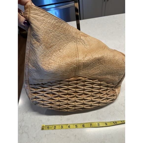 Day And Mood Slouchy Soft Woven Front Hobo Tote - Picture 10 of 16